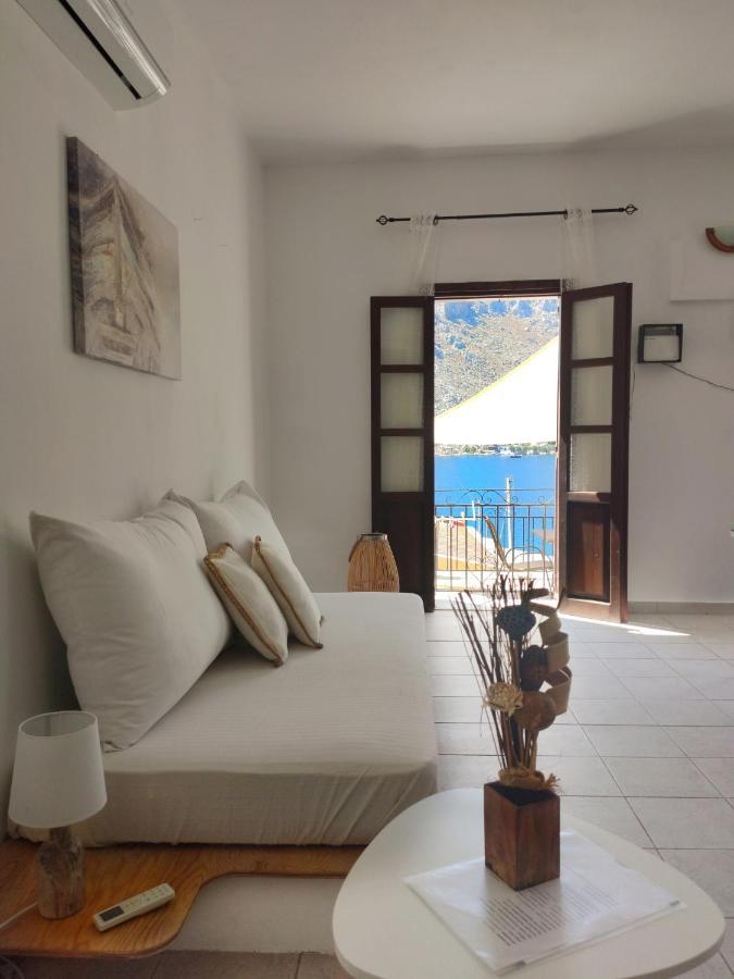 Gompos Apartment - Cozy Apartment Next To The Sea - Amazing Sea View Symi Exterior photo