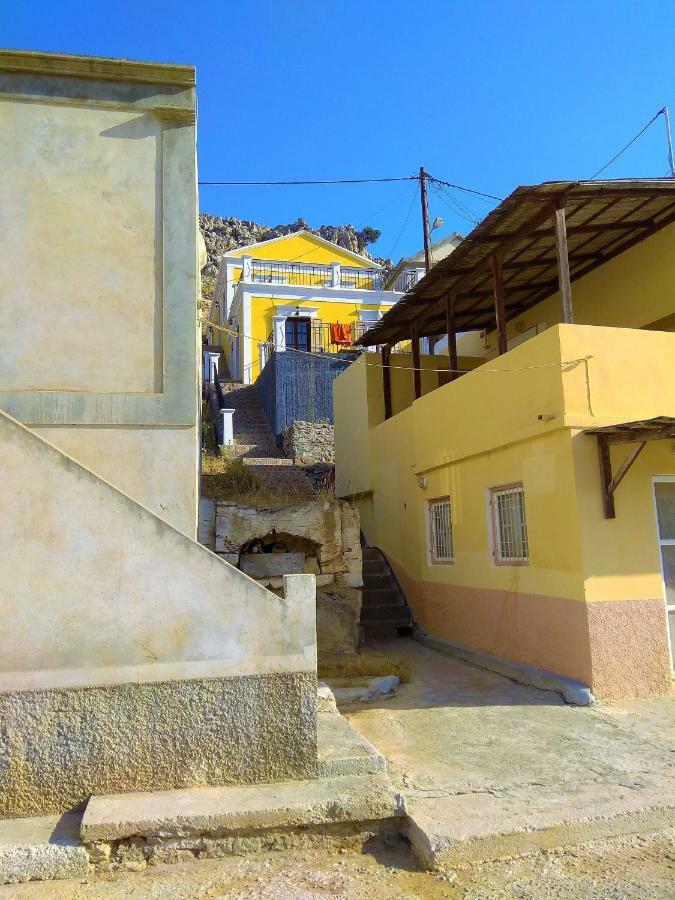Gompos Apartment - Cozy Apartment Next To The Sea - Amazing Sea View Symi Exterior photo